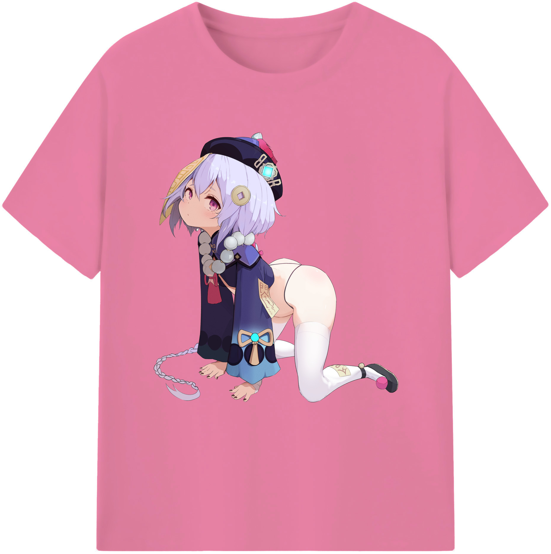 げんし神 七七 なな  genshin Nana 綿100％半袖Tシャツ（フロントプリント）